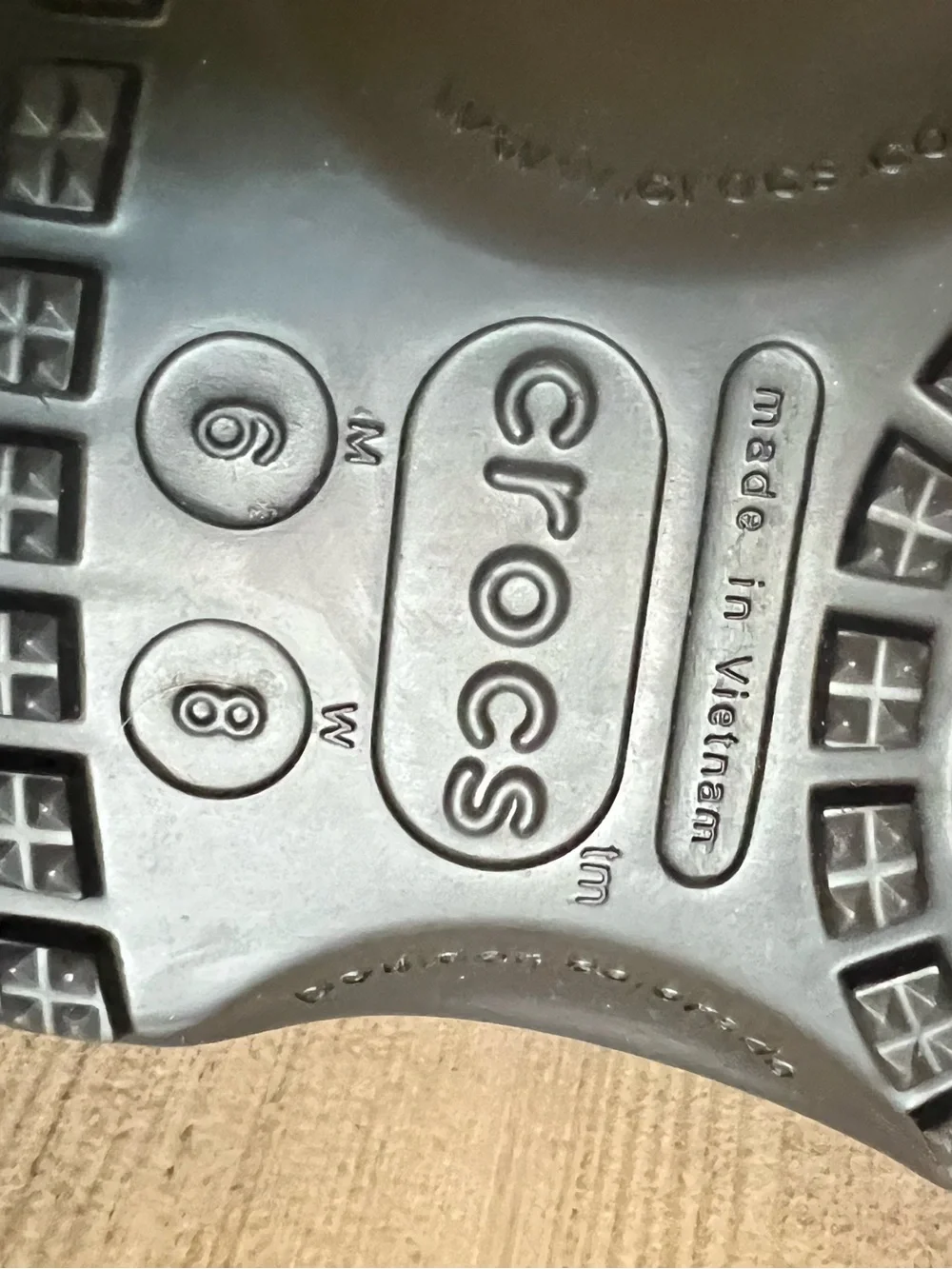 CROCS Black Classic Clog Sandals
